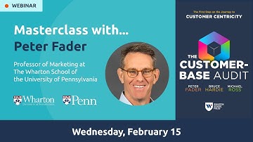 Masterclass with Peter Fader