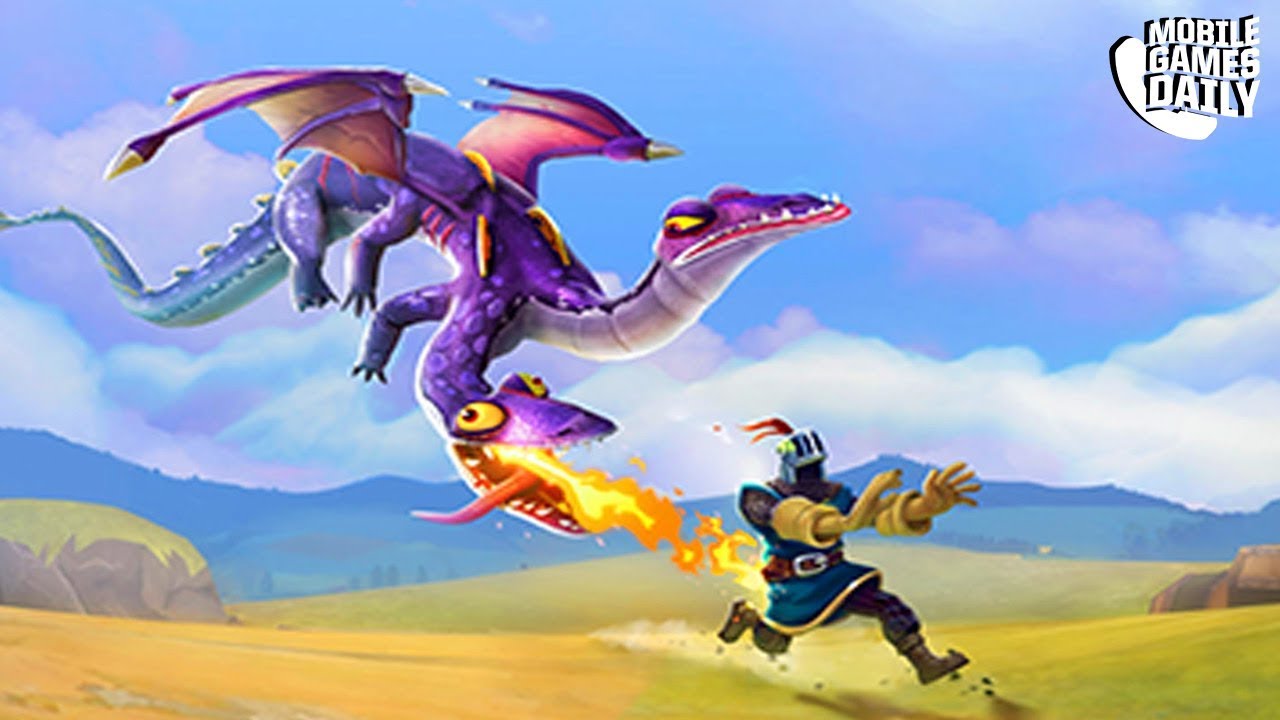 HUNGRY DRAGON - Large Dragon Dante Gameplay (iOS Android)