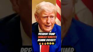 Trump SAVAGELY ROASTS Jasmine Crockett 🔥😂 #politicalmemes #savage #trumpupdate