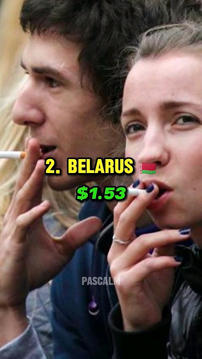 Top 10 Lowest Cigarette Prices in the World 🚬💸 (Per 20-Pack Marlboro) #lowestcigaretteprices