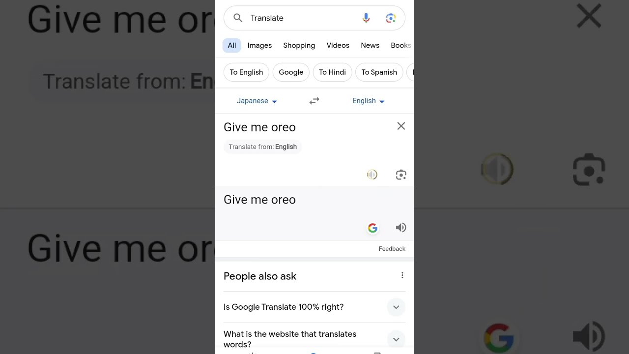 Give Me Oreo 