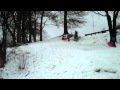 Ella C  poncey highlands x games extreme sledding camera highjack
