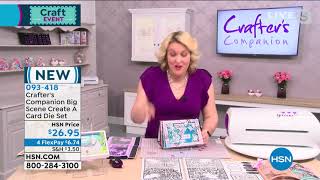 Crafter's Companion Create A Card Die Set  Butterfly   B...