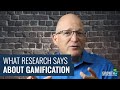 What Research Says About Gamification