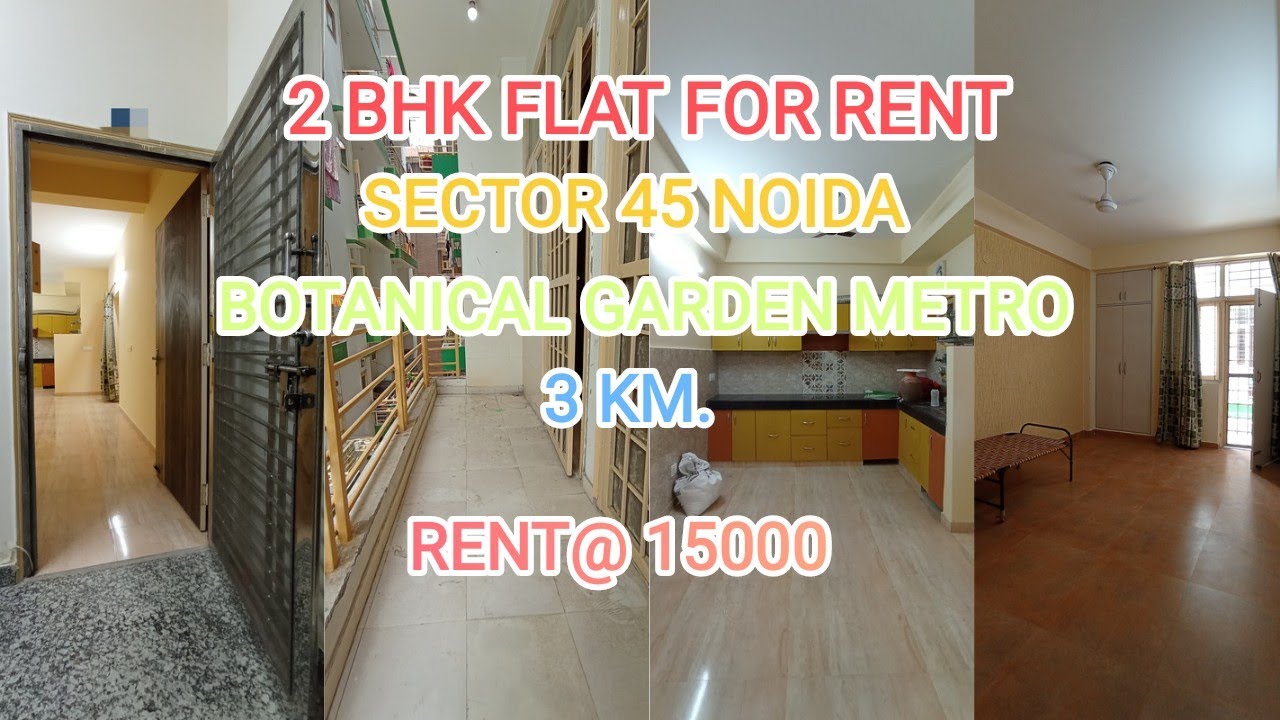 2 bhk flat for Rent near Botanical metro station13500