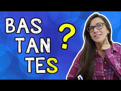 Vídeo: Quando usar bastante?