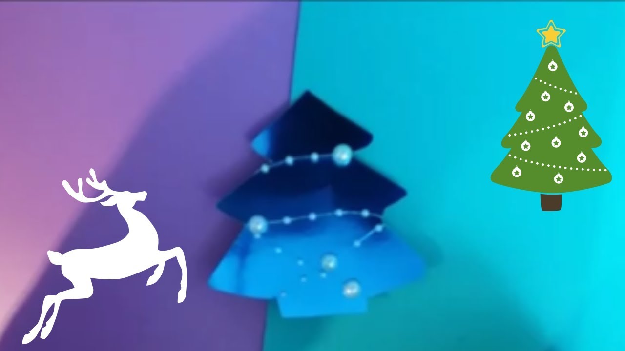 Tannenbaum bastelen//bunteWelt kochenia