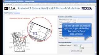 FEA's Motor Piston Housing Design Automation