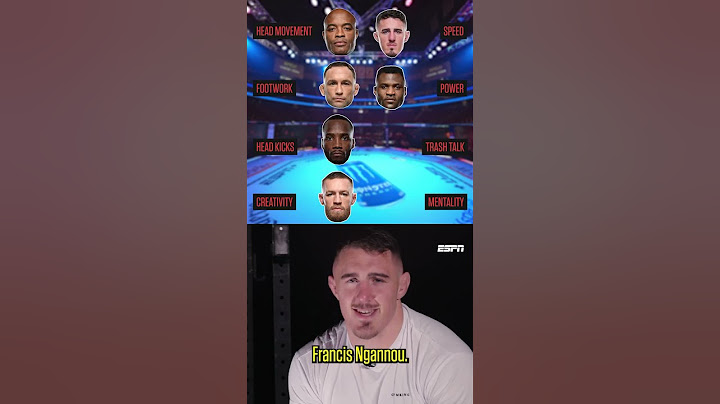 Aspinall builds his ultimate fighter 🥋 🥊