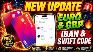 🚨 RedotPay NEW Update! Get a EURO & GBP Bank Account + IBAN & SWIFT Code 🔥