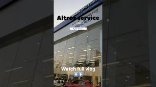 Tata altroz service vlog #tata #altroz #vlog #service #tataaltrozracer #bangalore