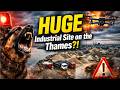 🚨 HUGE Industrial Site on the Thames! What I Found Filming S Walsh & Sons Will Shock You! 🚁🏭😳📹