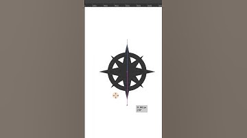 How to create a compass logo using illustrator