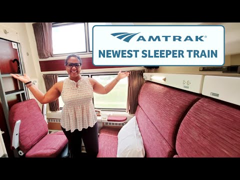 Amtrak Vacation In America's Newest Sleeper Train Room