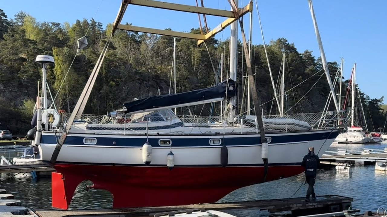 Hallberg-Rassy 352 Sailing from Sweden to Norway Spring 2025 [ENG CAPTIONS]