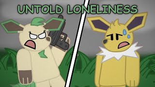 FNF Untold Loneliness (Depression Mix Ft Despairing Leafy and Speed) | Pokemon Animation