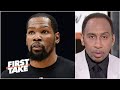 First Take reacts to Kevin Durant addressing his exchange with Michael Rapaport