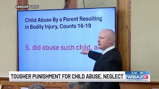 Exploring tougher punishment for child abuse, neglect