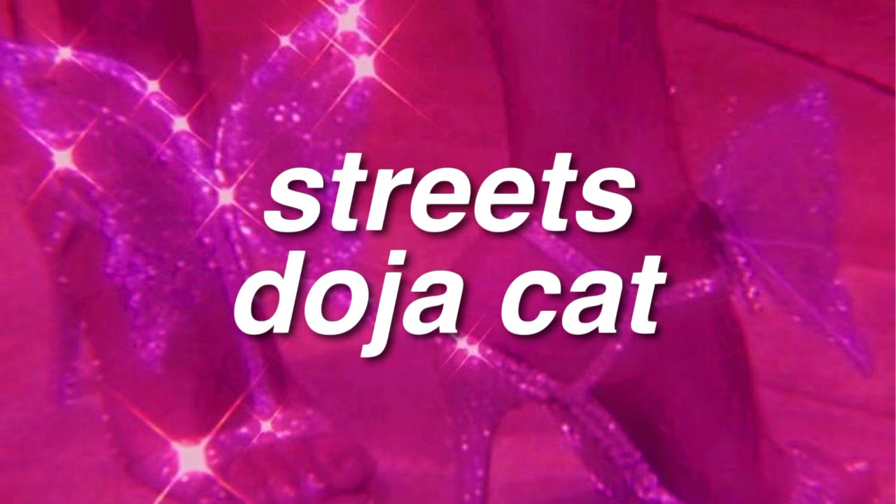 streets by doja cat (s l o w e d) but you're in a bathroom at a party