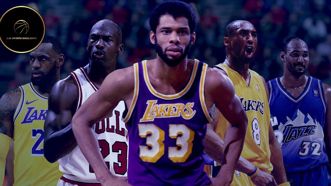 Michael Jordan LeBron James Kobe Bryant Karl Malone And Kareem 