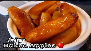 Air Fryer Baked Apple | Baked Apple Recipe