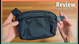 Alpaka Flight Sling 1L X-Pac Review