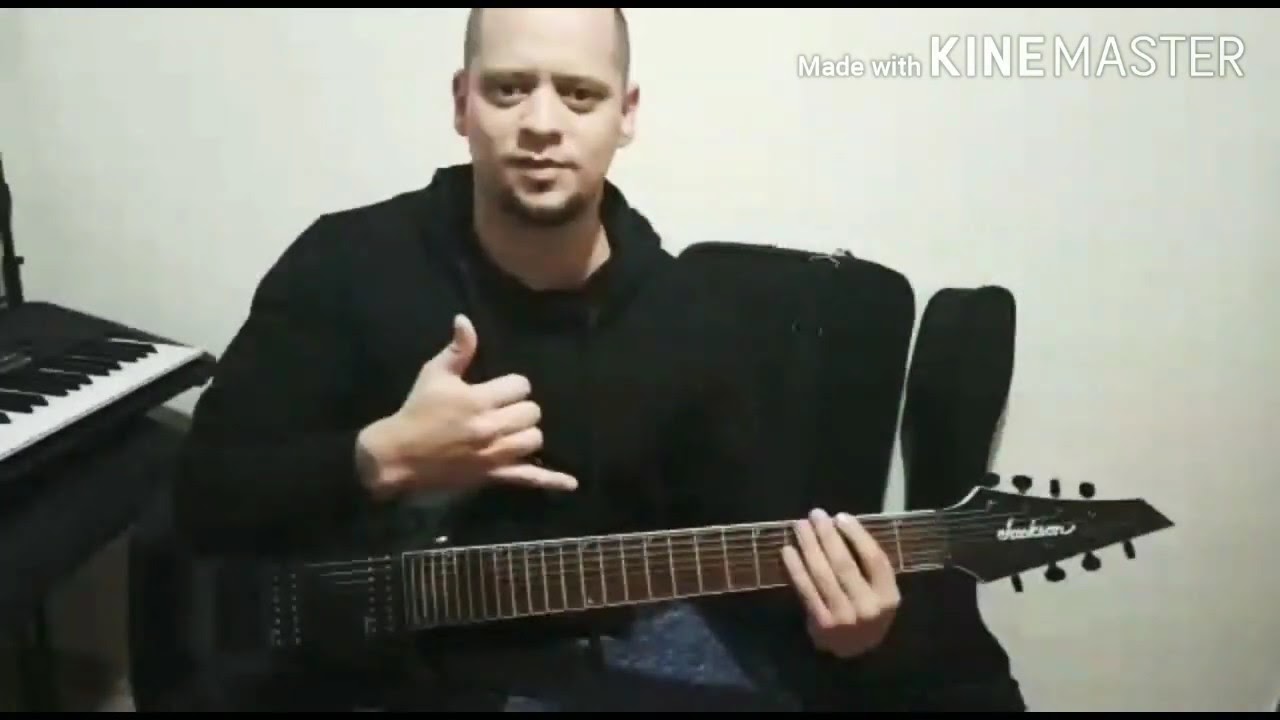 Guitarra electrica- Guitar - Jackson JS 32 8 Dinky Dka 8 strings