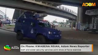 Gaf And Sister Security Services Joint Show Of Force Exercise 11-12-25