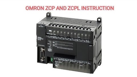 OMRON PLC ZCP AND ZCPL INSTRUCTION,ZCP AND ZCPL INSTRUCTION IN OMRON PLC