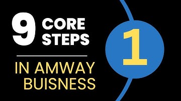 9 core step in bww #amway #success #amwayproducts #ytvideo #motivation #core