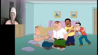 Family Guy Friends SleepOver Pillow Fight - PETER PUKES