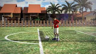 Animasi Teknik dasar sepakbola : drible, control, pass