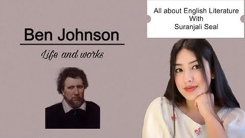 Ben Johnson #ugcnet #englishliterature #study #education #ugcnetpaper2 #upsc #book #ugc #literature