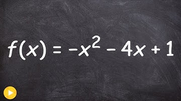 Finding the vertex and zeros of a quadratic function