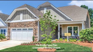 The Emily Floorplan Cresswind Wesley Chapel, 55+ Community by Greater Charlotte Living 275 views 1 year ago 1 minute, 11 seconds