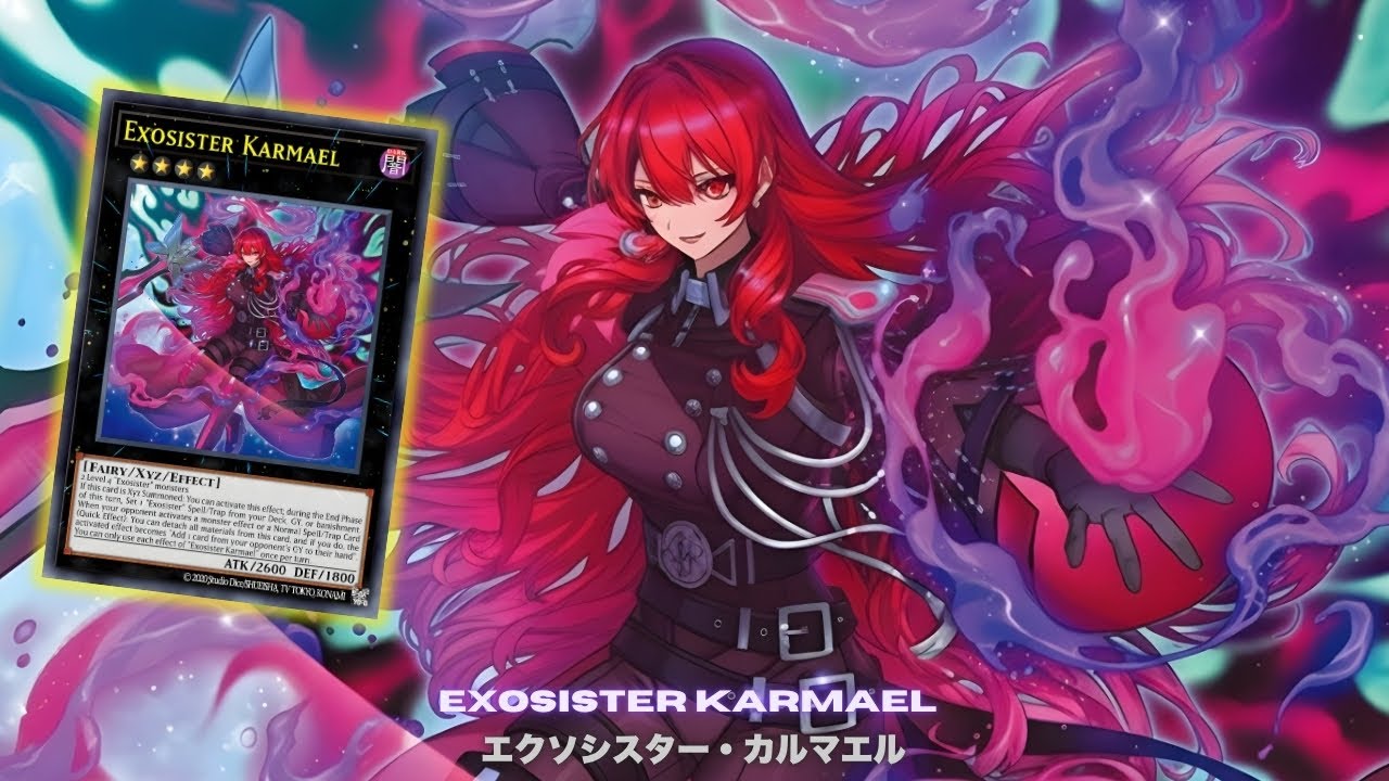New Broken Exosister !! Exosister Karmael DECK NEW CARD - YUGIOH