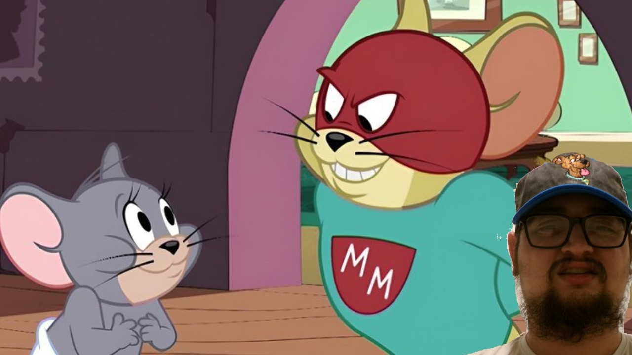 Tom and Jerry Show (2014): The Masked Mouse - First Time Watching: Tuffy Meets His Hero!