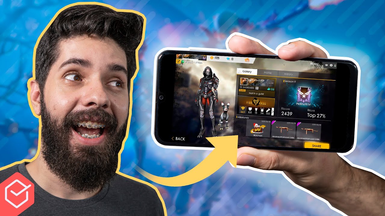 Celular temático do Free Fire chega ao Brasil por menos de R$ 2 mil