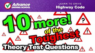 10 More of the Toughest Theory Test Questions  |  Learn to drive: Highway Code screenshot 1