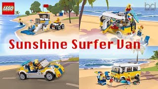 LEGO Creator 3in1 Sunshine Surfer Van 31079