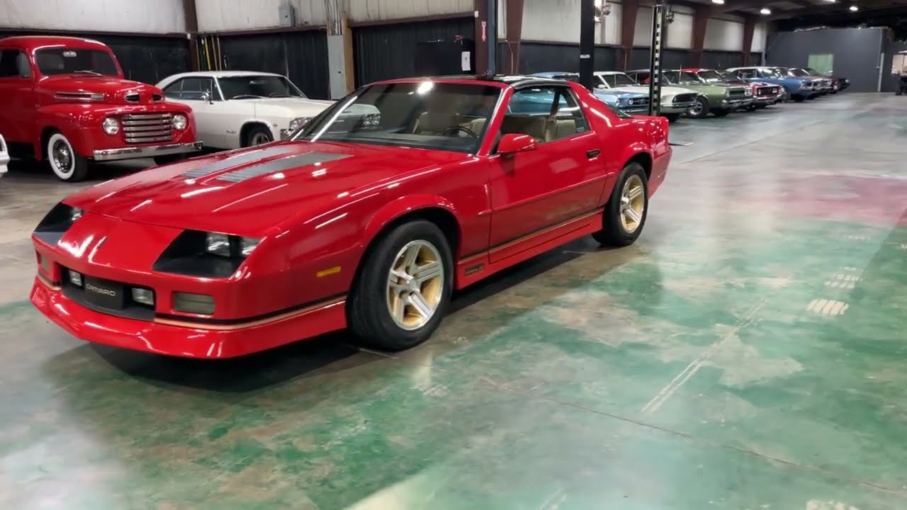 1988 Chevrolet Camaro IROC Z 5 0 TPI Automatic 34K Original Miles 1988-chevrolet-camaro-iroc-z-5-0-tpi-automatic-34k-original-miles