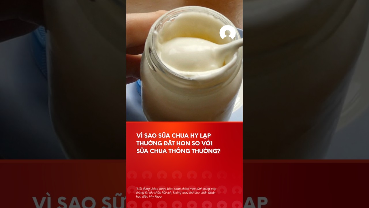 VÃ¬ sao sá»¯a chua Hy Láº¡p thÆ°á»ng sáº½ cÃ³ giÃ¡ cao hÆ¡n sá»¯a chua bÃ¬nh thÆ°á»ng?