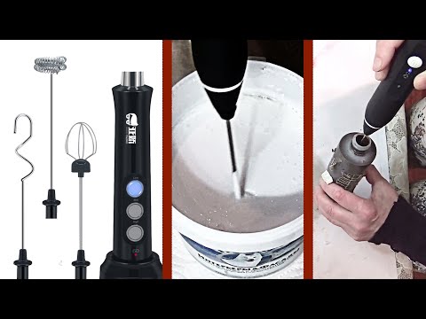 Миксер для смешивания красок и крема своими руками. Переделка капучинатора (блендера).