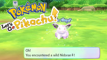 Insane Shiny Luck - Female Shiny Nidoran Pokemon Let