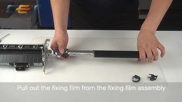 Lexmark MS810 series fuser unit rebuild instructions - English