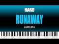 Aurora Runaway HARD Piano Cover