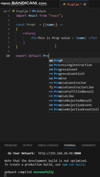 React | Props | Function Components #react - YouTube