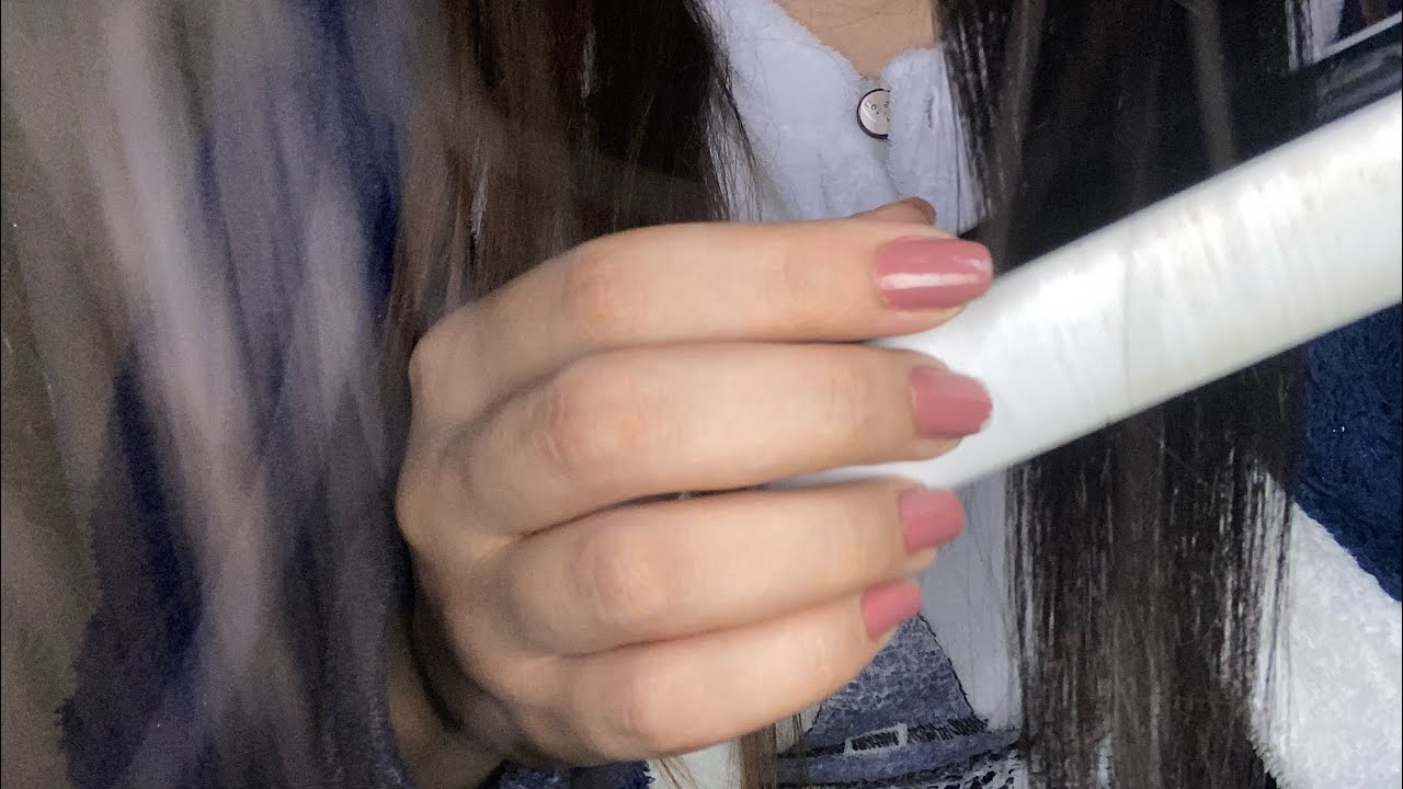 ASMR 💤 Straightening Your Hair/ Invisible Clipping/ Hair Brushing (No Talking)