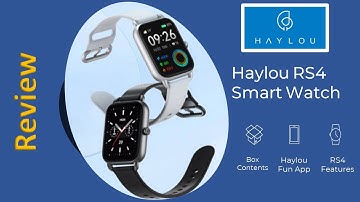HAYLOU RS4 Smartwatch : Review - Unbox, Download  HAYLOU Fun app and RS4 Watch features