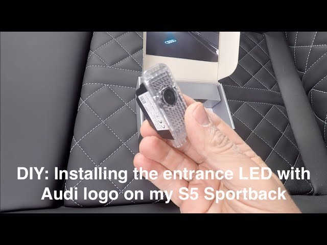 LED Entry Lights - Audi Rings - Audi NZ